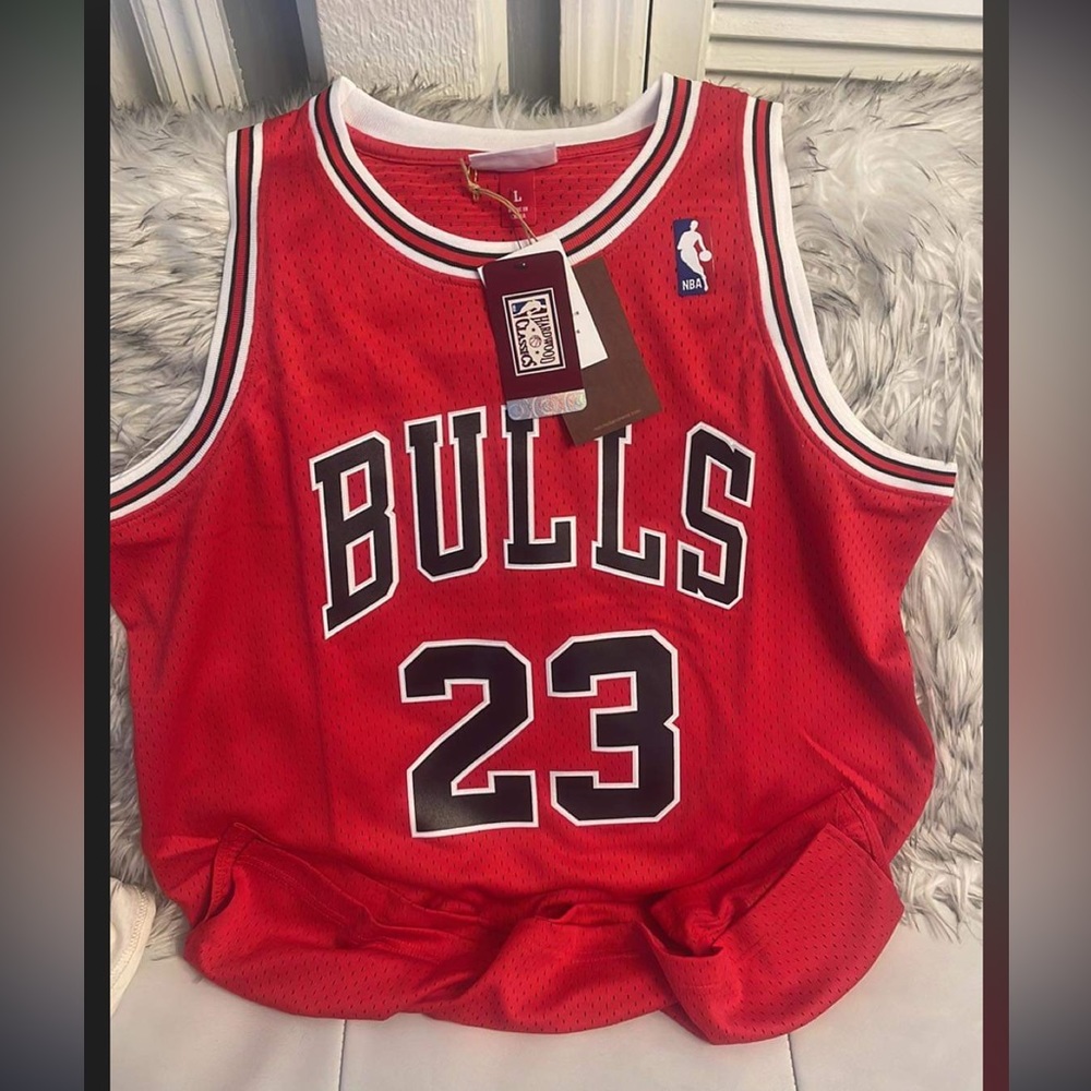 Jordan 23 red jersey